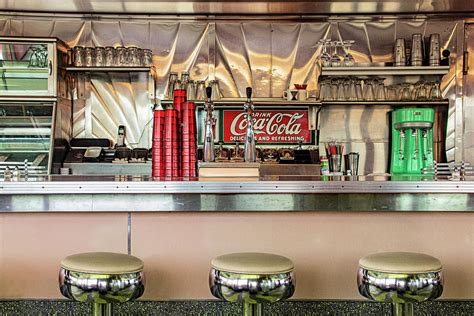 1950s soda fountains.